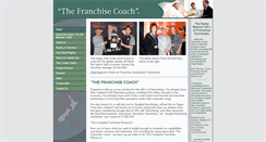 Desktop Screenshot of franchisecoach.co.nz